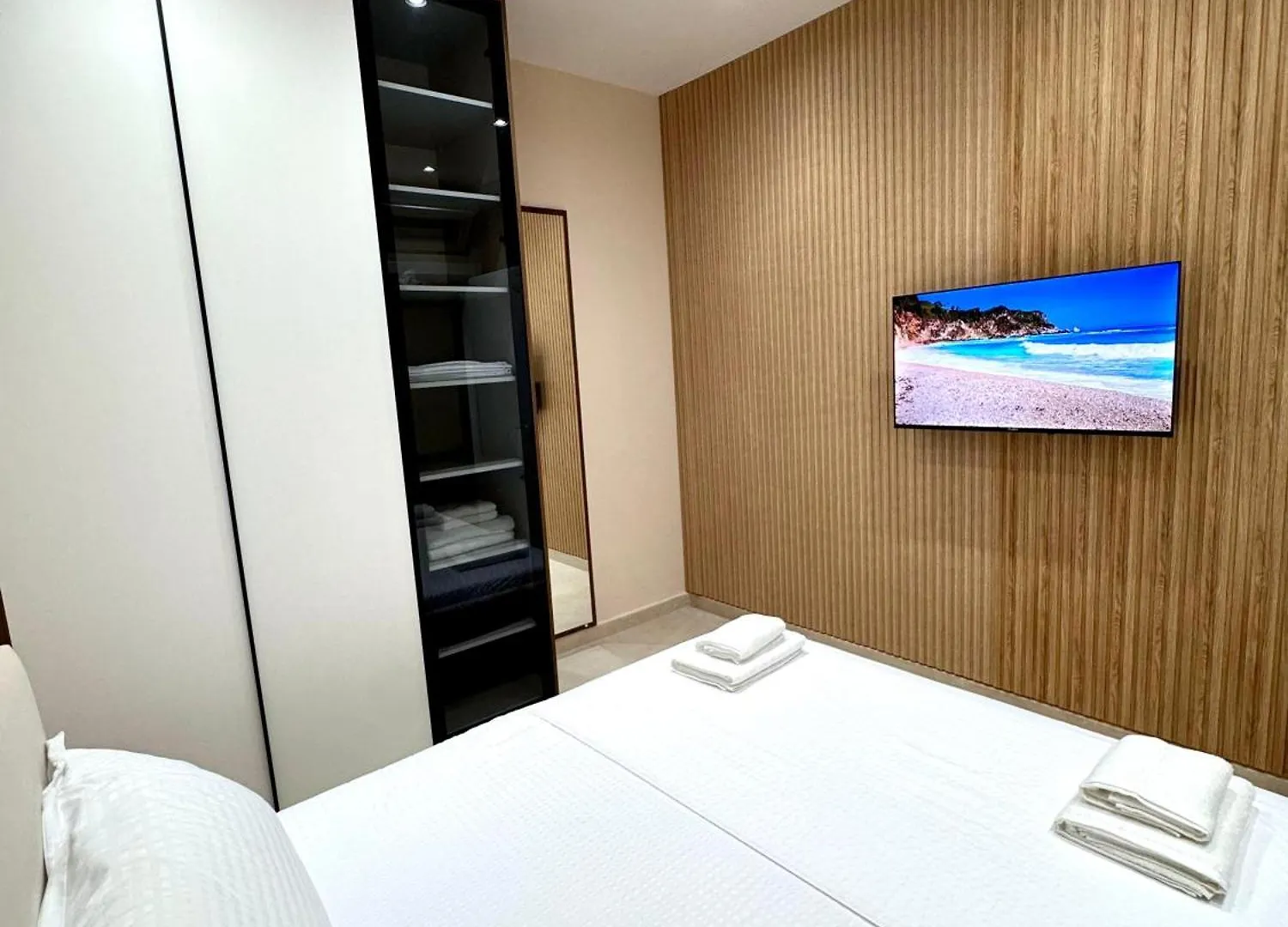 White Arena Apartments Golem